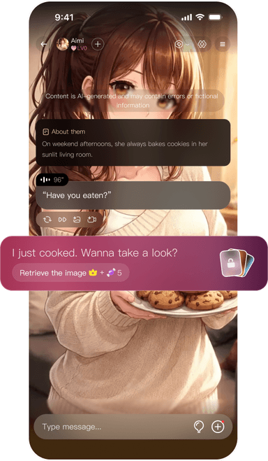 Popia | Create a Character Bond: Your Personalized AI Companion