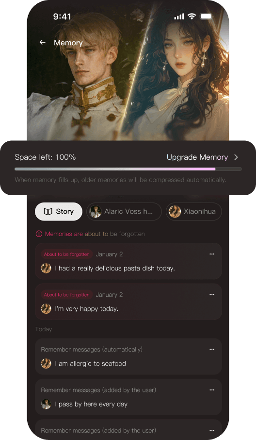 Private memory vault